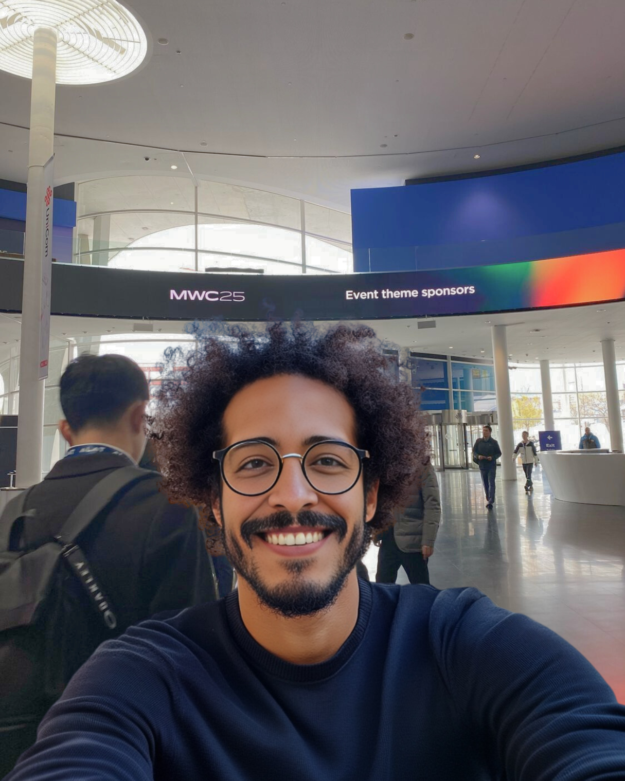 Mateo at MWC Barcelona